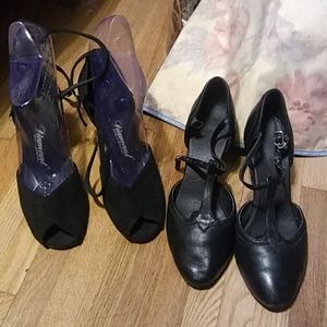 Ballroom dance shoe lot